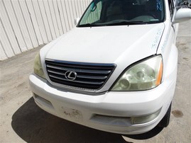 2008 LEXUS GX470 LUXURY EDITION WHITE 4.7 AT 4WD Z21434